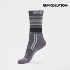 REWOOLUTION - 【Rewoolution】TREKK 輕量羊毛健行襪(灰色) 羊毛 保暖 羊毛襪登山必備 |BB1NAB02