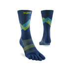 Injinji - 【injinji】Run輕量吸排五趾中筒襪NX (熾焰藍)  - NAA1958 | COOLMAX 快乾襪 吸濕排汗 輕量透氣 中筒襪