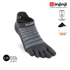Injinji - 【injinji】Run輕量羊毛五趾隱形襪NX(石板灰) - NAA0794 | 羊毛材質 防臭抗菌襪 吸濕排汗襪