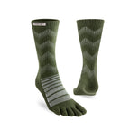Injinji - 【injinji】Outdoor戶外避震羊毛五趾中筒襪NX (森林綠)-AA7648 |五趾襪 登山襪 登山推薦 防臭抗菌 吸濕排汗 羊毛襪