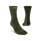 Injinji - 【injinji】Liner中筒羊毛內襪NX (森林綠) - NAA2948 | 羊毛抗菌襪 吸濕排汗 登山推薦 五趾襪