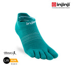 Injinji - 【injinji】女 Run輕量吸排五趾隱形襪NX(亞特蘭提斯)  - WAA9046 | COOLMAX 女生腳型 吸濕排汗 輕量透氣 五趾襪 隱形襪