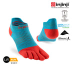 Injinji - 【injinji】女 Run輕量吸排五趾隱形襪NX(雪酪)  - WAA9003 | COOLMAX 女生腳型 吸濕排汗 輕量透氣 五趾襪 隱形襪