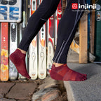 Injinji - 【injinji】Run輕量吸排五趾隱形襪NX (桃花心木) - NAA1308 | COOLMAX 快乾襪 吸濕排汗 輕量透氣 五趾襪 隱形襪