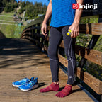 Injinji - 【injinji】Run輕量吸排五趾隱形襪NX (桃花心木) - NAA1308 | COOLMAX 快乾襪 吸濕排汗 輕量透氣 五趾襪 隱形襪