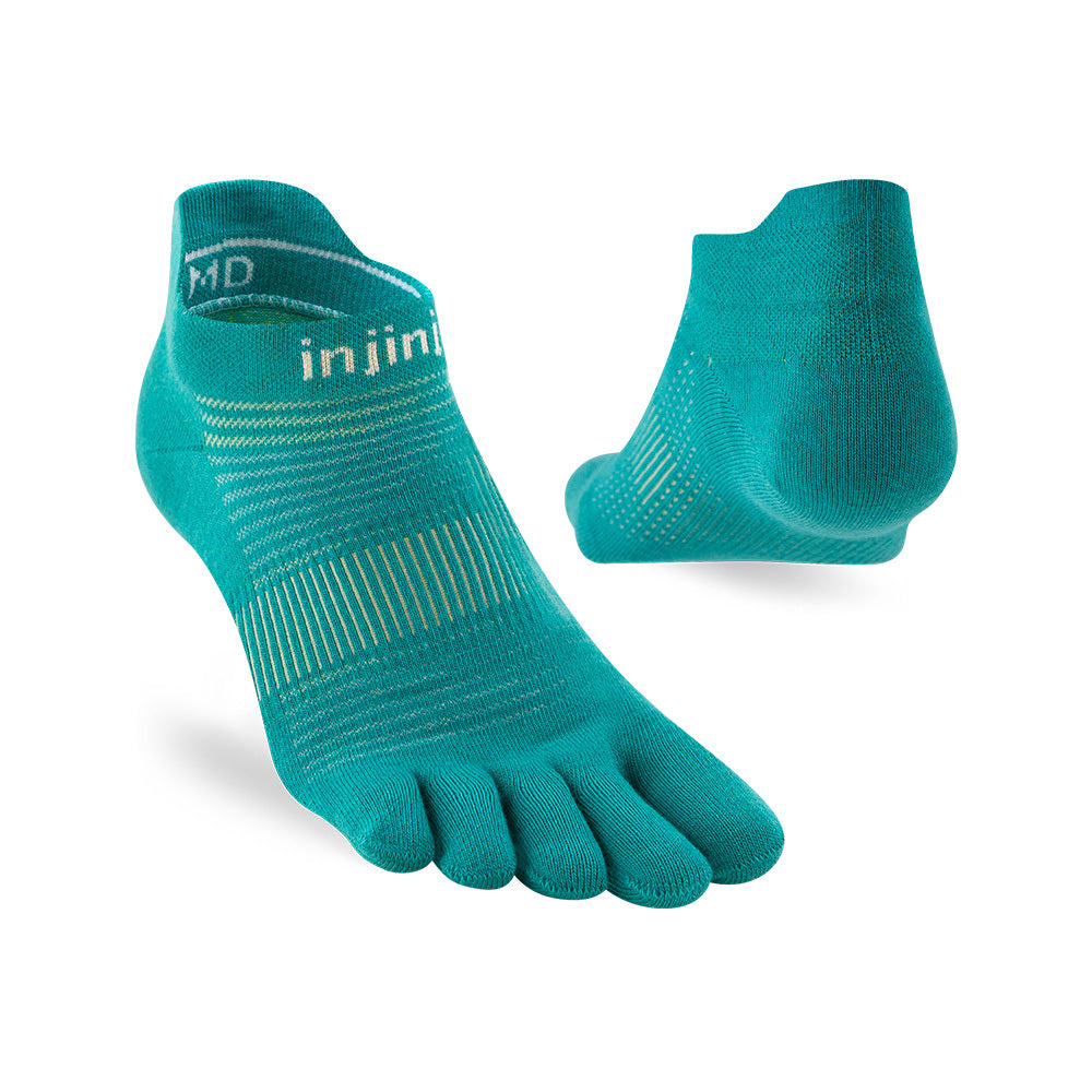 Injinji - 【injinji】Run輕量吸排五趾隱形襪NX (亞特蘭提斯) - NAA1346 | COOLMAX 快乾襪 吸濕排汗 輕量透氣 五趾襪 隱形襪