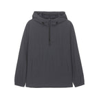 nau - 【nau】COMFY MESH LINED長袖半開襟(深灰)-防潑水 輕量 網狀內裡 中性款|DB2NC901|1NUJKW4502