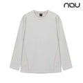 nau - 【nau】雙面刷毛長袖上衣(暖灰色)-雙面刷毛 保暖 柔軟親膚 中性款|DB2NC703|1NUTSW4903
