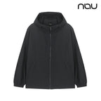 nau - 【nau】女 輕量彈性防風連帽外套(深灰)-防水 防風 連帽外套|DB2WJ201|1NUJKW4502