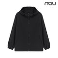 nau - 【nau】女 輕量彈性防風連帽外套(黑色)-防水 防風 連帽外套|DB2WJ201|1NUJKW4502
