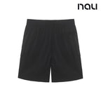 nau - 【nau】SUMMER ACT工裝短褲(黑色)-夏季 尼龍彈性 防潑水 中性款 短褲|EB1NP001|1NUHPMU902