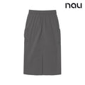 nau - 【nau】女 SUMMER ACT工裝裙(橄綠)-夏季 尼龍彈性 輕量 防潑水 多口袋 工裝裙|EB1WR102|1NUSKMU502