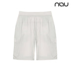 nau - 【nau】SUMER ACT CARGO短褲(暖灰色)-輕量 彈性 透氣 涼感 防潑水中性款|DB1NP002|1NUHPM4909