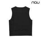 nau - 【nau】NO-BAG背心(黑色)-輕量 彈性 透氣 背心|DB1NV001|1NUVSM4901