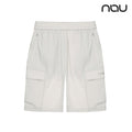 nau - 【nau】SUMER ACT CARGO短褲(暖灰色)-輕量 彈性 透氣 涼感 防潑水中性款|DB1NP002|1NUHPM4909