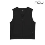 nau - 【nau】NO-BAG背心(黑色)-輕量 彈性 透氣 背心|DB1NV001|1NUVSM4901