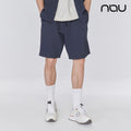 nau - 【nau】SEERSUCKER短褲(黑色)-夏季涼爽 泡泡紗 透氣 涼感 抗菌除臭 中性款|DB1NP003|1NUHPM4903