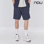 nau - 【nau】SEERSUCKER短褲(黑色)-夏季涼爽 泡泡紗 透氣 涼感 抗菌除臭 中性款|DB1NP003|1NUHPM4903
