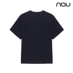 nau - 【nau】SEERSUCKER短袖上衣(海軍藍)-夏季涼爽 泡泡紗 中性款 短T 抗菌除臭|DB1NC502|1NUTSM4903