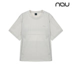 nau - 【nau】SUMER ACT短袖上衣(暖灰色)-尼龍彈性 中性款短T 安孝燮代言|DB1NC501|1NUTSM4912