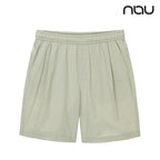 nau - 【nau】M/S SEERSUCKER短褲(卡其米)-夏季涼爽 泡泡紗 透氣 防潑水 中性款|DB1NP004|1NUHPM4910
