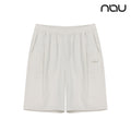 nau - 【nau】SEERSUCKER短褲(暖灰色)-夏季涼爽 泡泡紗 透氣 涼感 抗菌除臭 中性款|DB1NP003|1NUHPM4903