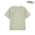 nau - 【nau】M/S SEERSUCKER短袖上衣(卡其米)-夏季涼爽 泡泡紗 防潑水 中性款 短T|DB1NC503|1NUTSM4915