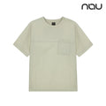 nau - 【nau】M/S SEERSUCKER短袖上衣(卡其米)-夏季涼爽 泡泡紗 防潑水 中性款 短T|DB1NC503|1NUTSM4915