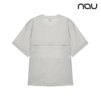 nau - 【nau】SUMER ACT短袖上衣(暖灰色)-尼龍彈性 中性款短T 安孝燮代言|DB1NC501|1NUTSM4912