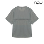 nau - 【nau】SUMER ACT短袖上衣(灰色)-尼龍彈性 中性款短T 安孝燮代言|DB1NC501|1NUTSM4912