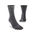 Injinji - 【injinji】Liner羊毛中筒內襪NX(石板灰) - NAA2994 | 羊毛抗菌襪 吸濕排汗 登山推薦 五趾襪