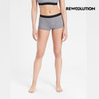 REWOOLUTION - 【Rewoolution】女 BOXWA 140g內褲(霧灰)羊毛褲 內褲 保暖褲 登山必備 吸濕排汗|EB2WU20192