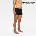 REWOOLUTION - 【Rewoolution】男 Gaz 140g內褲 (黑色)羊毛褲 平口褲 保暖褲 內褲 登山必備 吸排|MU20195