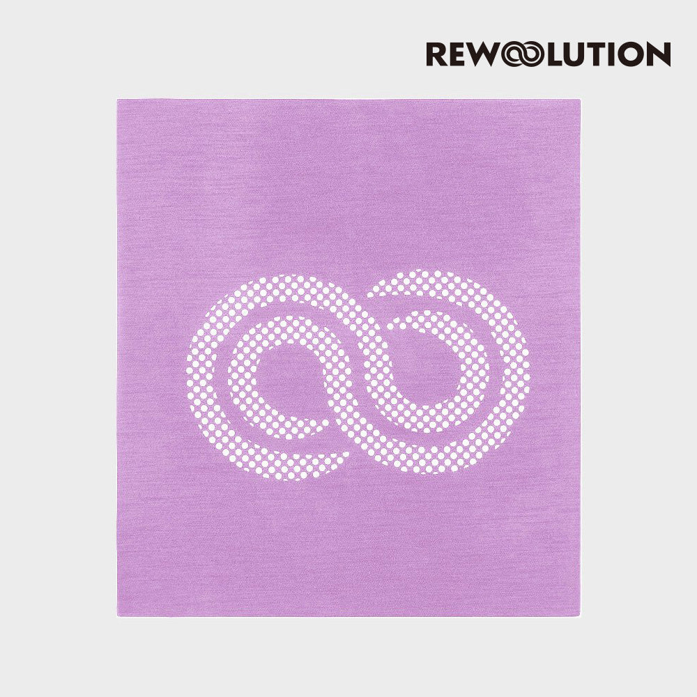 REWOOLUTION - 【Rewoolution】FAREO 190g 羊毛脖圍(木槿紫)-美麗諾羊毛 親膚 抗臭 保暖|EB2NAP0172