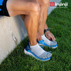 Injinji - 【injinji】Run輕量吸排五趾隱形襪NX (沙色) - NAA1381 | COOLMAX 快乾襪 吸濕排汗 輕量透氣 五趾襪 隱形襪
