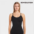 REWOOLUTION - 【Rewoolution】女 DREW 140g背心(黑色)美麗諾羊毛 萊卡 底層衣 女背心 |EB1WU505|M1W2000J14