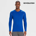 REWOOLUTION - 【Rewoolution】男 TOMMY 140g長袖T恤(寶藍)羊毛衣 登山必備 吸排|MC70156|M1M0200J14