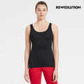 REWOOLUTION - 【Rewoolution】女RAINBOW 140g背心(黑色) 羊毛衣 背心 登山必備 吸濕排汗| WU50195