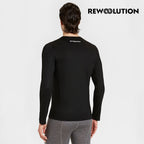 REWOOLUTION - 【Rewoolution】男 EXPLORER 190g長袖T恤(黑色) 登山 羊毛衣 底層衣 長袖T恤| MC70495|M1M0200J19
