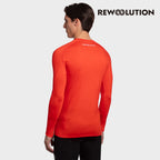 REWOOLUTION - 【Rewoolution】男 TOMMY 140g長袖T恤(焦赭色) 羊毛衣 登山必備  底層衣|MC701|M1M0200J14