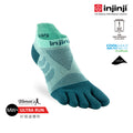 Injinji - 【injinji】女 Ultra Run終極系列五趾隱形襪 (冰川) - WAA66 46 | 吸濕排汗 推薦女生 避震緩衝 推薦路跑用品 慢跑長跑 馬拉松襪