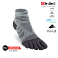 Injinji - 【injinji】女 Ultra Run終極系列五趾短襪 (石板灰) - WAA6994 | 吸濕排汗 推薦女生 避震緩衝 推薦路跑用品 慢跑長跑 馬拉松襪 短襪