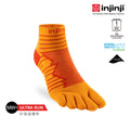Injinji - 【injinji】Ultra Run終極系列五趾短襪 (沙漠橘) - NAA64 14 | 吸濕排汗 輕量透氣 避震緩衝 全馬 超馬 慢跑長跑 馬拉松襪