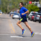 Injinji - 【injinji】Ultra Run終極系列五趾短襪 (桃花心木) - NAA6408 | 吸濕排汗 輕量透氣 避震緩衝 全馬 超馬 慢跑長跑 馬拉松襪