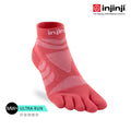 Injinji - 【injinji】女 Ultra Run終極系列五趾短襪 (珊瑚紅) - WAA6905 | 吸濕排汗 推薦女生 避震緩衝 推薦路跑用品 慢跑長跑 馬拉松襪