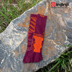Injinji - 【injinji】Ultra Run終極系列五趾中筒襪 (桃花心木) - NAA6708 | 吸濕排汗 輕量透氣 避震緩衝 全馬 超馬 慢跑長跑 馬拉松襪