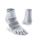 Injinji - 【injinji】Run輕量吸排五趾短襪NX (灰色) - NAA1293 | COOLMAX 快乾襪 吸濕排汗 輕量透氣 五趾襪 短襪