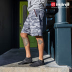 Injinji - 【injinji】Run輕量吸排五趾隱形襪NX (黑色) - NAA1395 | COOLMAX 快乾襪 吸濕排汗 輕量透氣 五趾襪 隱形襪