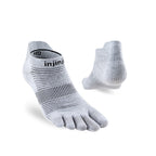 Injinji - 【injinji】Run輕量吸排五趾隱形襪NX (灰色) - NAA1393 | COOLMAX 快乾襪 吸濕排汗 輕量透氣 五趾襪 隱形襪