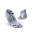 Injinji - 【injinji】女 Run輕量吸排五趾隱形襪NX(灰色)  - WAA9093 | COOLMAX 女生腳型 吸濕排汗 輕量透氣 五趾襪 隱形襪